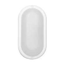 Kit 5 Arandela Tartaruga Led Taschibra Phare Slim 12w Ip65 6500k Bivolt Branco
