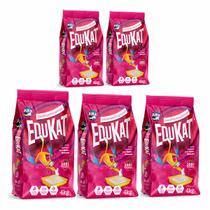Kit 5 Areias De Gato Higiênica Sanitária Edukat 4kg Gatos Kit 5 Areias De Gato Higiênica Sanitária Edukat 4kg Gatos