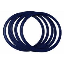Kit 5 Argolas de Agilidade 41cm Treino Funcional, Coordenação, Velocidade e Agilidade