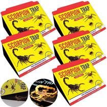 Kit 5 armadilha adesiva scorpion trap para escorpiões e insetos rasteiros