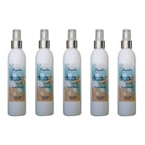 Kit 5 Aromatizador Ambientes Aroma Acqua Marine Frasco 200Ml