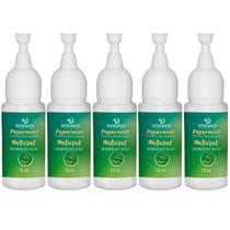 Kit 5 Aromatizador Bucal Óleo Essencial Hortela Dokmos