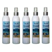 Kit 5 Aromatizador De Ambientes Aroma Marine Frasco 200Ml