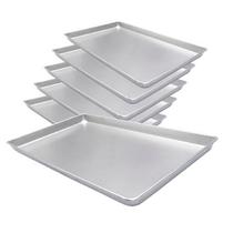 kit 5 Assadeira 60x40 Pao Doce Plana Lisa Aluminio Imeca kit 5 Assadeira 60x40 Pao Doce Plana Lisa Aluminio Imeca