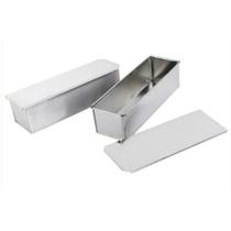 Kit 5 Assadeiras Para Pao De Forma Estampada Aluminio Com Tampa - Imeca