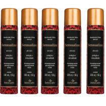 Kit 5 Atacado Desodorante Íntimo Feminino Sensualize Sedução