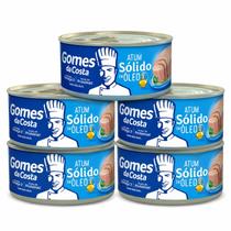 Kit 5 Atum Sólido em Óleo Gomes da Costa 170g Kit 5 Atum Sólido em Óleo Gomes da Costa 170g