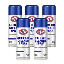 Kit 5 Auto Air Cleaner Stp 250Ml Higienizador Purificador Ar