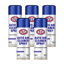 Kit 5 auto air cleaner stp higieniza bactericida ar condicionado