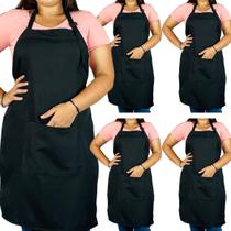 Kit 5 Avental Barato Garçom Restaurante Cozinha Lanchonete