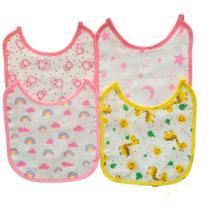 Kit 5 Babador Menino e Menina Essencial para Introdução Alimentar