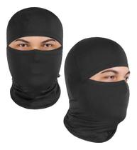 Kit 5 Balaclavas Tampa De Ciclismo Termina Microfibra Ninja