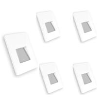 Kit 5 Balizadores LED Effect 2W 2700K IP65 Branco Deluxe