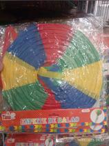 Kit 5 balões sanfonado colorido 30 cm para festa junina