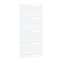 Kit 5 Bandejas Para Gondola Canto 170 Amapa 40/30 Branco SPE