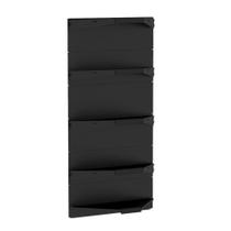 Kit 5 Bandejas Para Gondola Canto 196 Flex 60 Preto SPEtique Kit 5 Bandejas Para Gondola Canto 196 Flex 60 Preto SPEtique