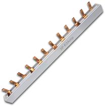 Kit 5 Barramento Pente Trifásico Isolado Tripolar para Disjuntor com 12 Pinos de 63a