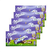 Kit 5 barras Importado Milka Milkinis Sticks Importado Kit 5 barras Importado Milka Milkinis Sticks Importado