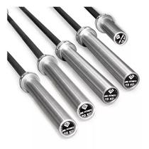 Kit 5 Barras Olímpica Exercício Funcional Tipo Bucha