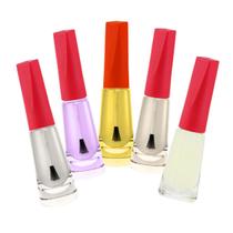 Kit 5 Bases Tratamento De Unhas Fortalecedor Brilho Safira Kit 5 Bases Tratamento De Unhas Fortalecedor Brilho Safira