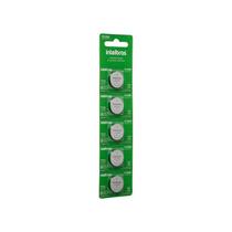 Kit 5 bateria lithium cr2025 intelbras