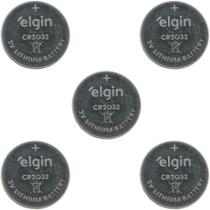 Kit 5 bateria litio cr2032 3v ele0082193 elgin Kit 5 bateria litio cr2032 3v ele0082193 elgin