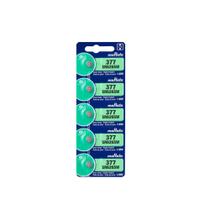 Kit 5 Baterias Botão Murata SR626SW 377 376 Óxido Prata 1,55V Original Japan