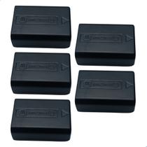 Kit 5 Baterias NP FW50 Recarregáveis Para Câmeras Sony Alpha A6000 A6300 a6500 A6400 A7 A7II A7S A7SII