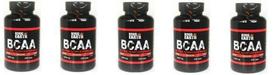 Kit 5 Bcaa Ultra Concentrado 3000mg 120cápsulas - King Earth