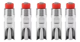 Kit 5 Bebedouro Chupeta Inox Suíno Porco Adulto 7cm Kit 5 Bebedouro Chupeta Inox Suíno Porco Adulto 7cm