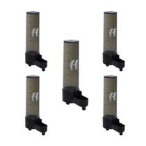 Kit 5 Bebedouros Fumê Graduado - Malha Larga - 60mL Kit 5 Bebedouros Fumê Graduado - Malha Larga - 60mL