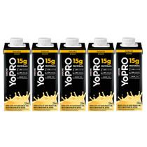 Kit 5 Bebida Láctea YoPro Protein Banana 250ml - Danone