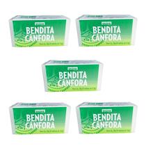 Kit 5 Bendita Cânfora 28g Estojo Com 8 Tabletes - Bravir Kit 5 Bendita Cânfora 28g Estojo Com 8 Tabletes - Bravir