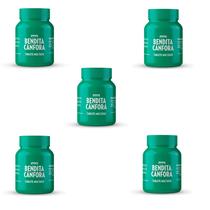 Kit 5 Bendita Cânfora Pote Com 30 Tabletes - Bravir Kit 5 Bendita Cânfora Pote Com 30 Tabletes - Bravir