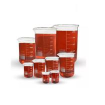 Kit 5 Bequer Vidro Graduado 25Ml, 100Ml, 250Ml (5Un De Cada) Kit 5 Bequer Vidro Graduado 25Ml, 100Ml, 250Ml (5Un De Cada)