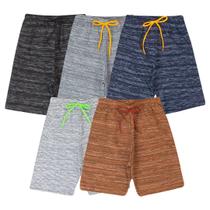 Kit 5 Bermudas para Menino Verão