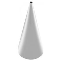 Kit 5 Bico Confeitar Liso Perle Nº0 Inox Profissional Grande Kit 5 Bico Confeitar Liso Perle Nº0 Inox Profissional Grande