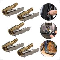 Kit 5 Bico Inflador Tipo Presilha Encher Pneus Câmaras 5.16 Kit 5 Bico Inflador Tipo Presilha Encher Pneus Câmaras 5.16