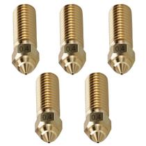 Kit 5 Bico Nozzle 0,4mm Creality K1 Sv06 Plus Sv07 K1 Max