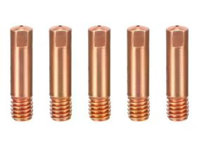 Kit 5 Bicos De Contato Para Tocha Mig M6x25 0,9mm 15AK 24KD