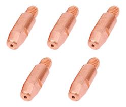 Kit 5 Bicos De Contato Para Tocha Mig M8x30 1,6mm 36KD Cromo Zircônio CZ