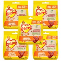 Kit 5 Bifinho Keldog para Cães Sabor Frango Grelhado 250 g