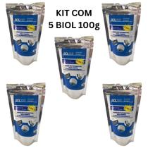 Kit 5 Biol2000 Limpa Tudo Fossa Bio Digestora Sumidouro 100g