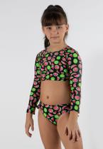 Kit 5 Biquínis Cropped Vekyo Manga Longa Infantil Ana Kit 5 Biquínis Cropped Vekyo Manga Longa Infantil Ana