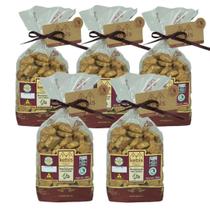 Kit 5 Biscoito Caseiro Amanteigado com Canela Natural Kit 5 Biscoito Caseiro Amanteigado com Canela Natural