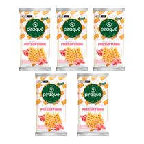KIT 5 Biscoito Personal Cracker Presuntinho 138g Piraquê