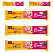 KIT 5 Biscoito Recheado Fini Beijos 73g Bauducco KIT 5 Biscoito Recheado Fini Beijos 73g Bauducco