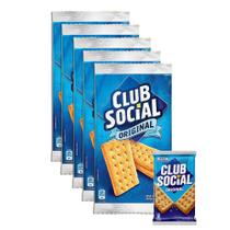 Kit 5 Biscoito Salgado Club Social Pacote Com 6 Unidades Kit 5 Biscoito Salgado Club Social Pacote Com 6 Unidades