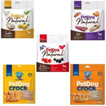 Kit 5 Biscoitos Naturais Super Premium Para Cachorros - 250G