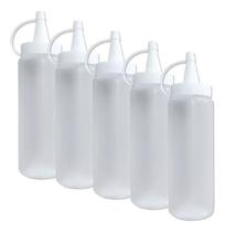 Kit 5 Bisnagas 250ml Molho Mostarda Ketchup Maionese Kit 5 Bisnagas 250ml Molho Mostarda Ketchup Maionese